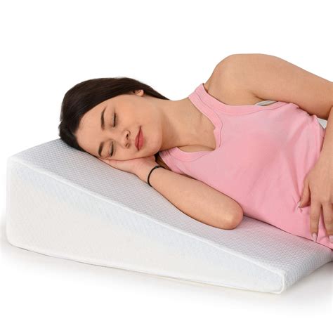 Buy Ex Bed Wedge Pillow Cooling Memory Foam Top Elevated Support