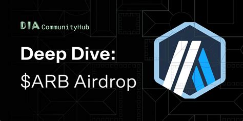 Dia Community Hub On Twitter Arbitrum Arb Airdrop Overview You