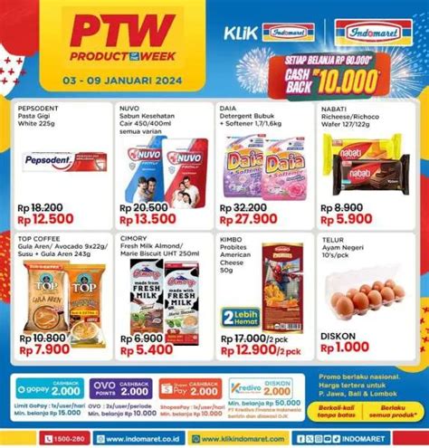 Promo PTW Indomaret 3 9 Januari 2024 Sosis Beli 2 Lebih Hemat Telur