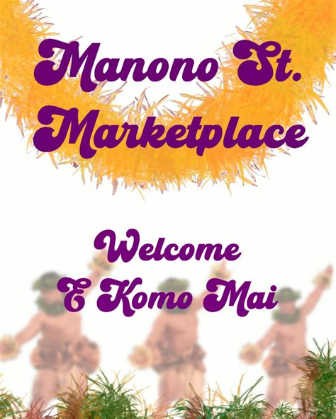Manono - Vendor Booth Locations Are Here! Planning your shopping route