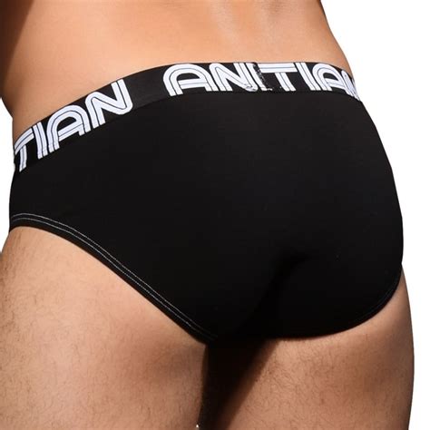 Andrew Christian Almost Naked Happy Briefs Black INDERWEAR