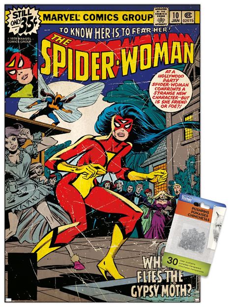 Marvel Comics - Spider-Woman - Spider-Woman #10 Wall Poster with ...