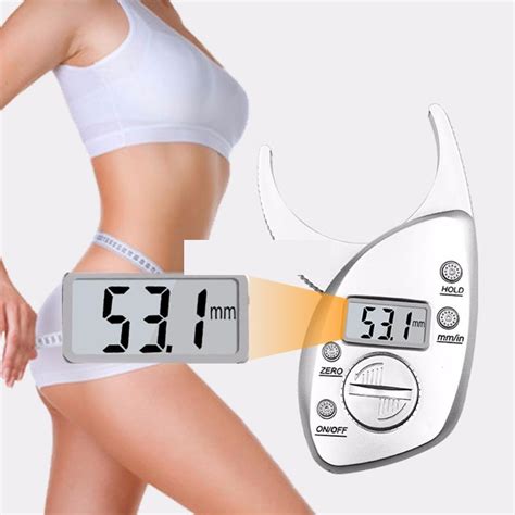 Buy Body Fat Caliper Tester Scales Fitness Monitors Analyzer Digital