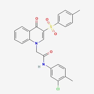 N Chloro Methylphenyl Oxo Tosylquinolin H Yl Acetamide