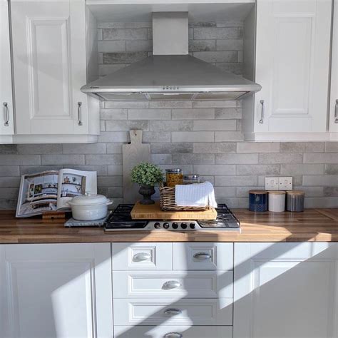 Grey and White Kitchen Tile Ideas - 9 ways to combine the popular colours