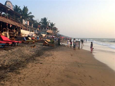 Anjuna Beach Goa - Shacks, Nightlife, Water Sports