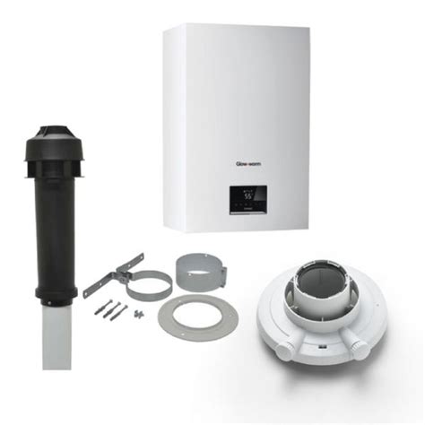 Glow Worm Compact 24c As1h Gb Combi Boiler With Vertical Flue 24kw