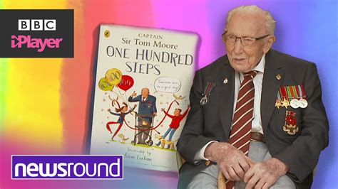 Captain Sir Tom Moore Has His Life Turned Into A Book Newsround Youtube