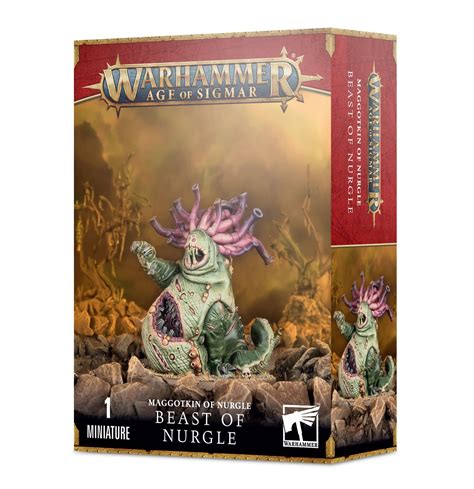 Warhammer 40K Age Of Sigmar Maggotkin Of Nurgle Beast Of Nurgle