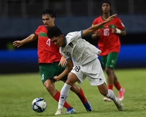 Hasil Piala Dunia U 17 2023 Kalah 1 3 Dari Maroko Peluang Indonesia