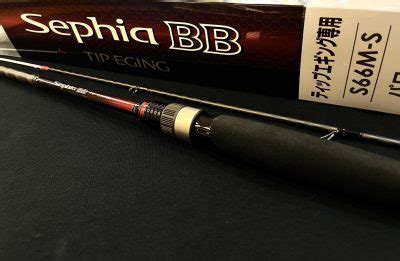 NEW ROD Shimano Sephia BB TIP EGING S66M S ロッド Tackle Berry