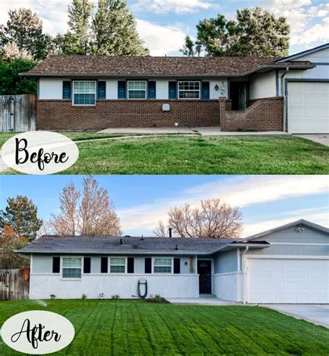 Home Exterior Remodel Before And After Liz Pacini