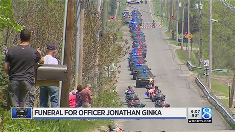 Police Agencies Pay Tribute To Norton Shores Officer Killed In Crash