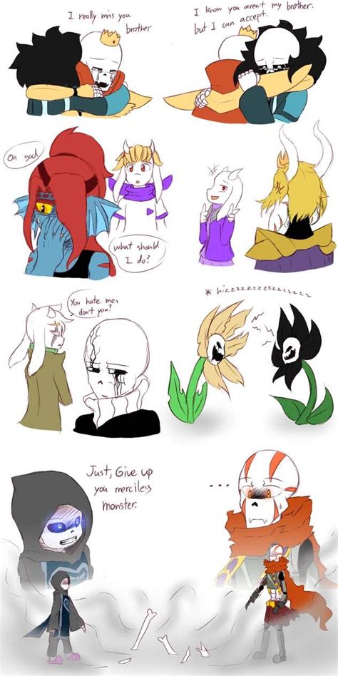 Storyshift X Gztale By Fukuromami On Deviantart Undertale Comic