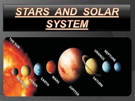 Stars and solar system