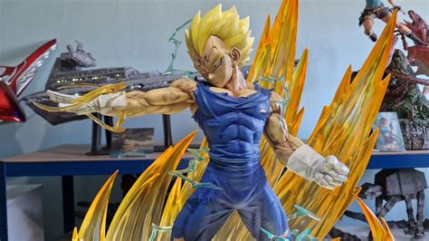 Unboxing 4k DBZ Majin Vegeta VS Majin Buu Par KD 48 OFF