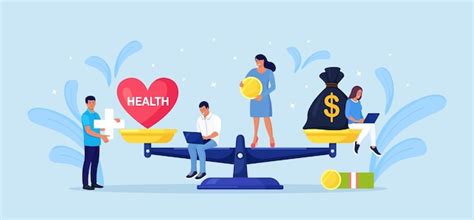 Equilibrio Entre Dinero Y Salud Cuidado De La Salud Ganancia De