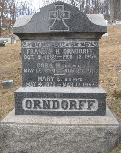 Francis Henry Orndorff 1869 1956 Find A Grave Memorial