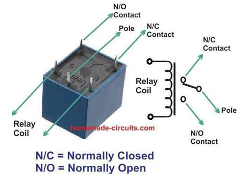 How To Connect Relay Circuit Diagram Wiring Diagram