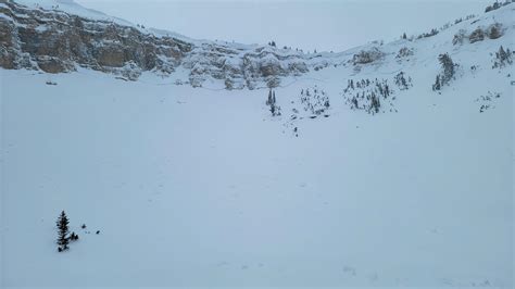 Avalanche Near Lionhead Peak Gallatin National Forest Avalanche Center