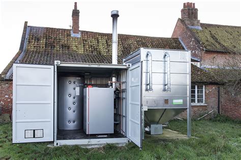 Biomass Wood Pellet Boiler Installation Lynn House Farm