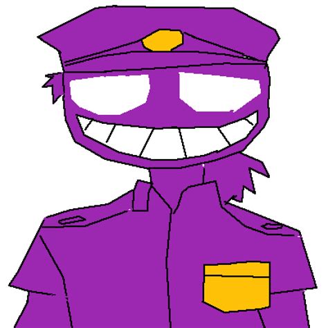 Purple Man Fnaf Art