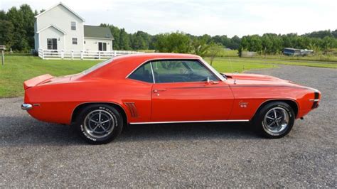 1969 Chevrolet Camaro 350 4 Speed Hugger Orange BEAUTIFUL 69 Chevy ...