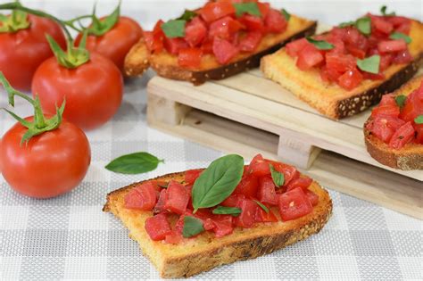 Bruschette Al Pomodoro Ricetta E Variante Tuorlo Rosso