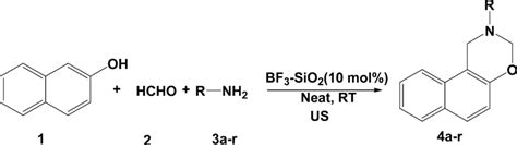 Scheme 1 Synthesis Of 13 Oxazine Derivatives Download Scientific Diagram