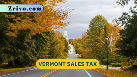 Vermont Sales Tax 2024 2025