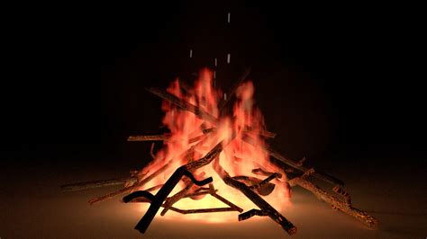 Photorealistic Fire 3d Design And Virtual Reality By Ethan Baldwin