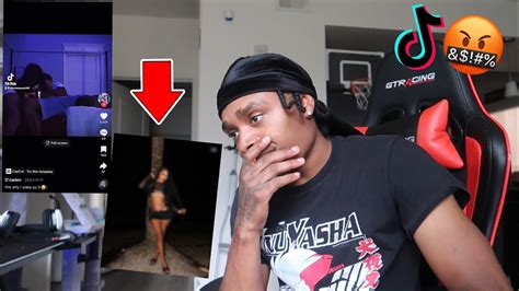 Reacting To My 18 Year Old Sister Cringey Tiktoks She Thinks She Is