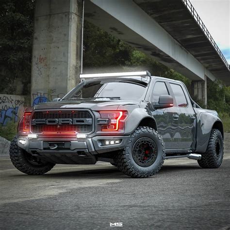 Widebody Ford F 150 Raptor Supertruck Shows Extreme Stance Autoevolution