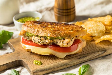 Pesto Chicken Sandwich Alisons Pantry Delicious Living Blog