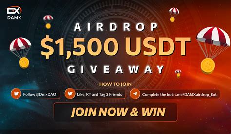 Airdrop Inspector On Twitter New Airdrop Damx Dao Usdt Total Reward 1500 Usdt Rate ⭐️⭐️⭐