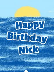 Happy Birthday Nick GIFs