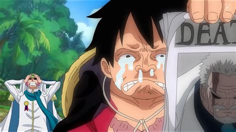 Reaksi Luffy Saat Koby Mengungkapkan Bahwa Garp Dikalahkan Kuzan One