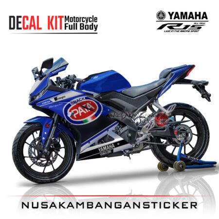 Decal Kit Sticker Yamaha R V Vva Livery Moto Gp Stiker Full