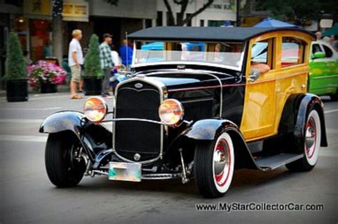 1930 Ford Woody Retro Cars Vintage Cars Antique Cars Classic Hot Rod