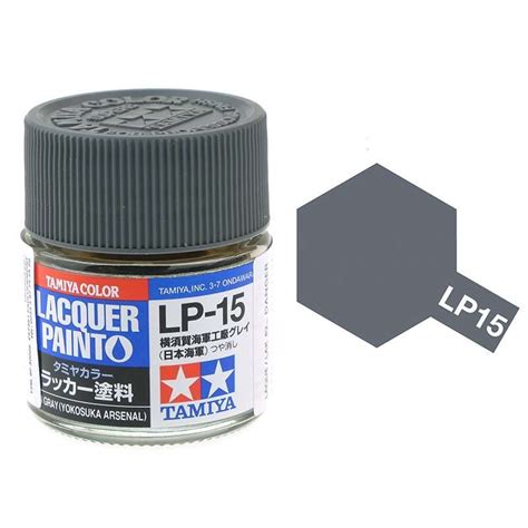 Tamiya LP 15 IJN Grey Yokosuk A Matt Lacquer Paint 10ml