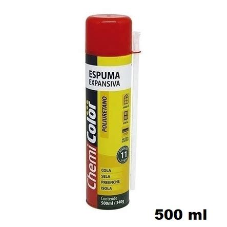 Espuma Expansiva Chemicolor 500ml Shopee Brasil