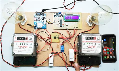 Power Theft Detection Alert And Cutoff System With Sms Using Gsm Modem