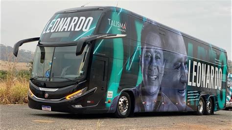 O Ônibus dos Sonhos de Leonardo Conheça o Luxuoso Marcopolo Paradiso