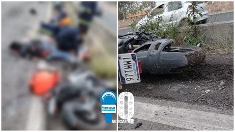 Muere motociclista en 5 de Febrero y su acompañante resultó lesionada