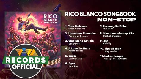 Rico Blanco Songbook | Non-stop Playlist - YouTube