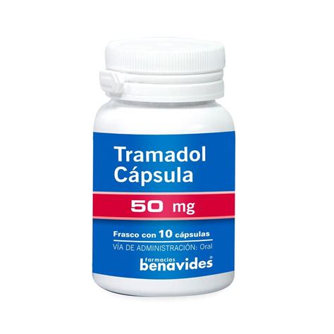 Almus Tramadol 50mg 10 Cápsulas