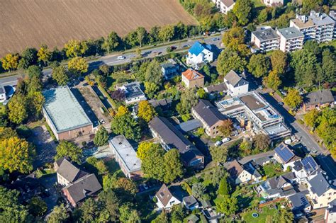 Luftbild Holzwickede Schulgebäude der Dudenrothschule evangelische