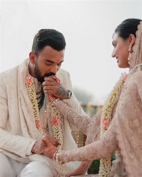 Photos KL Rahul Ties The Knot With Athiya Shetty In Khandala KL