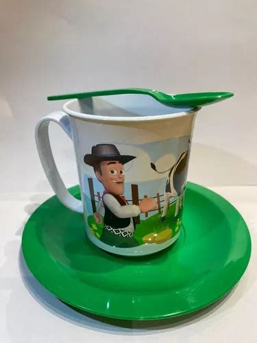 Set De Taza Con Plato De La Granja De Zenon Mercadolibre