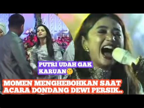 PUTRI NGERENGEK KE SUAMI KARNA LELAH Momen Menghebohkan Juga Di Pesta